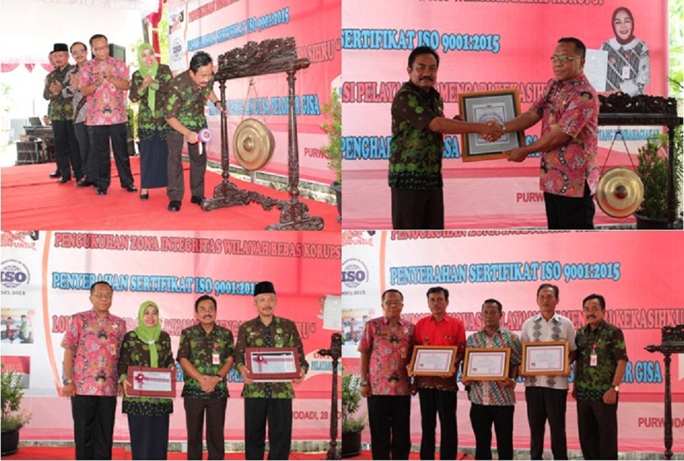 Peluncuran Dispendukcapil Wilayah Bebas Korupsi dan Inovasi Mencari Kekasihku 